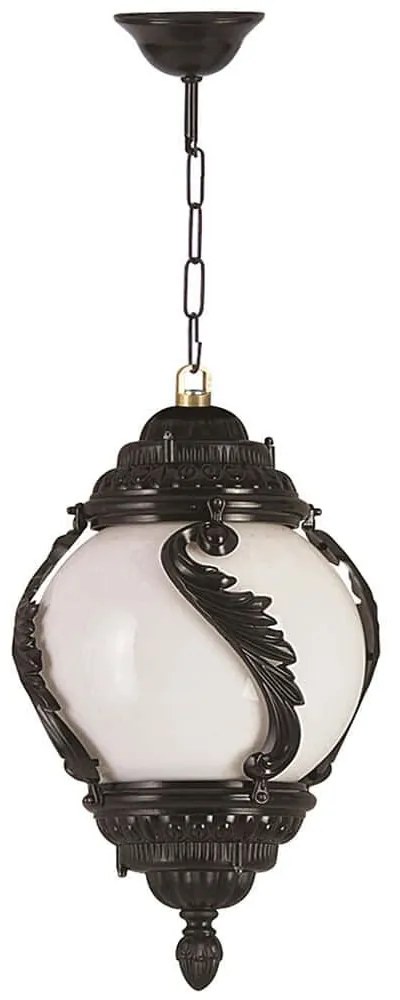 Φωτιστικό Οροφής 685AVN1211 Φ30x85cm E27 40W Black Opviq
