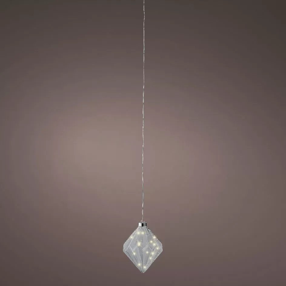 Beauty Home ΦΑΝΑΡΙ ΕΣΩΤΕΡΙΚΟΥ ΧΩΡΟΥ ΔΙΑΜΑΝΤΙ 16 CM ΜΕ LED