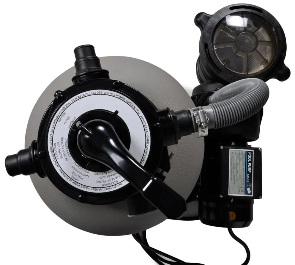 vidaXL Αντλίες/Φίλτρα Άμμου 2 τεμ. 600 W 17000 Λίτρα / Ώρα