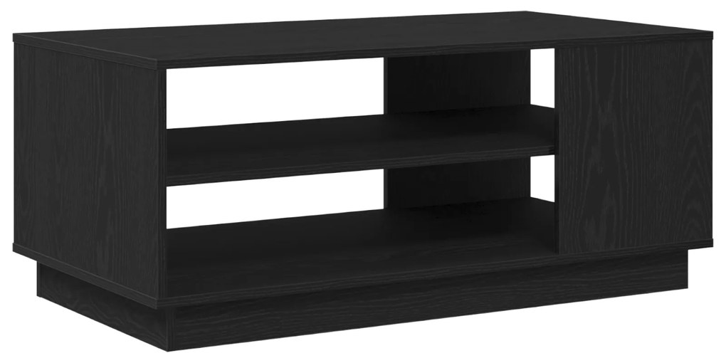 vidaXL Μαύρο Τραπέζι σαλονιού 102x55x43 εκ. Κατασκευασμένο από Επεξεργασμένο Ξύλο