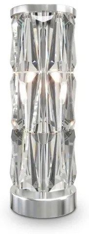 Επιτραπέζιο Φωτιστικό Γυαλί Puntes H80 Φ20 Maytoni-MOD043TL-02CH-Χρώμιο MOD043TL-02CH