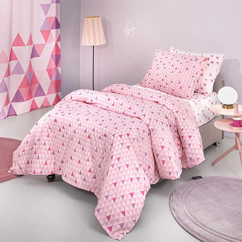 Παπλωματοθήκη Μονή (Σετ 165x225) Guy Laroche Two 2 Twenty Fuchsia