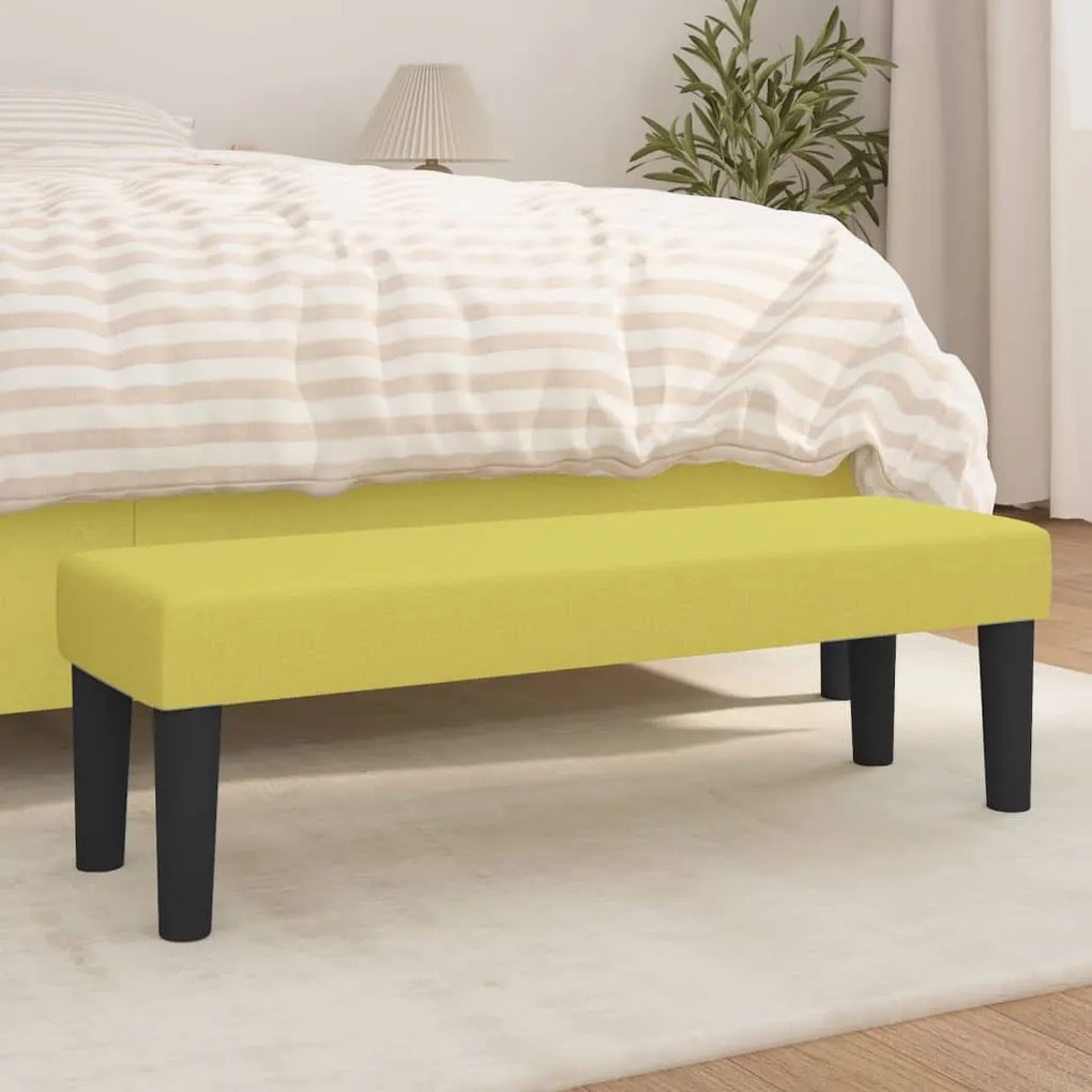 vidaXL Πάγκος Πράσινος 100x30x30 εκ. Υφασμάτινος
