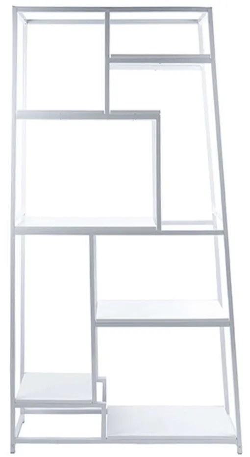 Βιβλιοθήκη Fushion LM1376 102x178cm Black Leitmotiv Metal