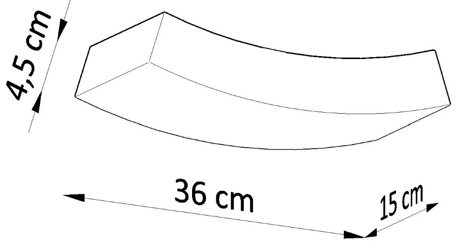 Sollux Φωτιστικό τοίχου Hattor 2,κεραμικό,2xG9/40w