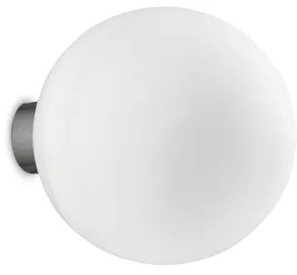Απλίκα Φωτιστικό Τοίχου γυάλινο λευκό Mapa Bianco Ideal Lux-59808-Λευκό 059808