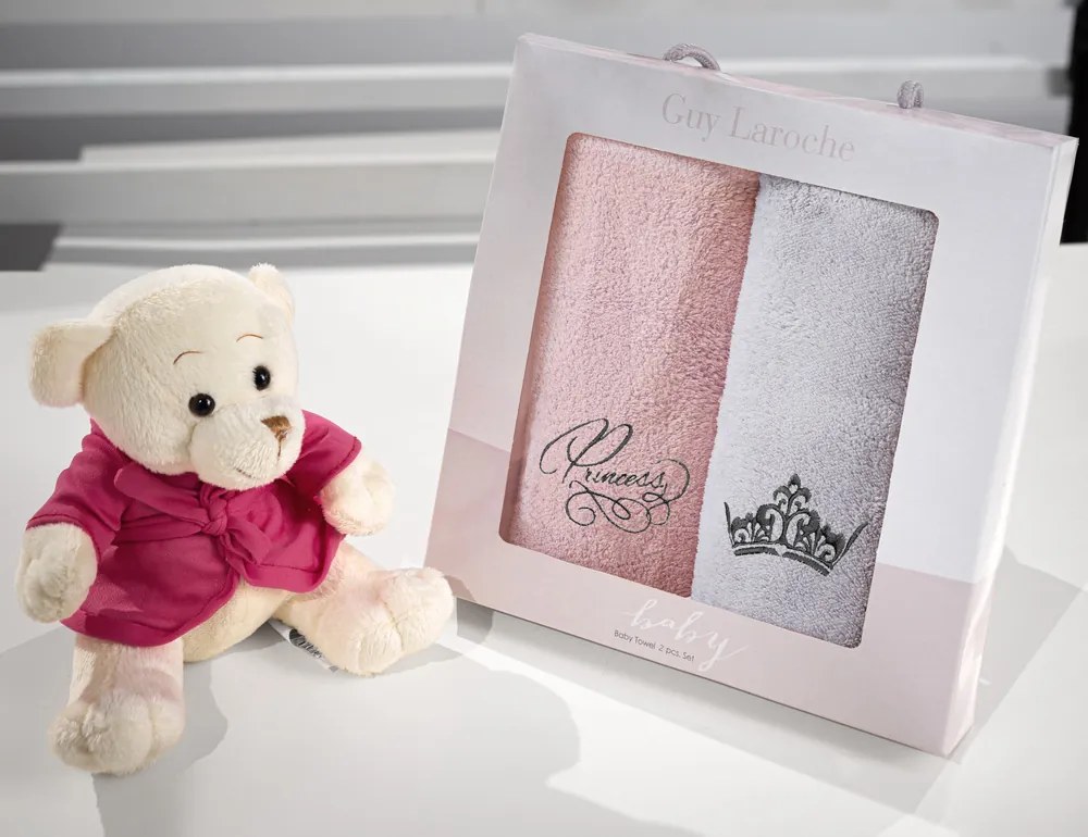 Σετ Πετσέτες Baby Towels Girl 2x(35x50) - Guy Laroche