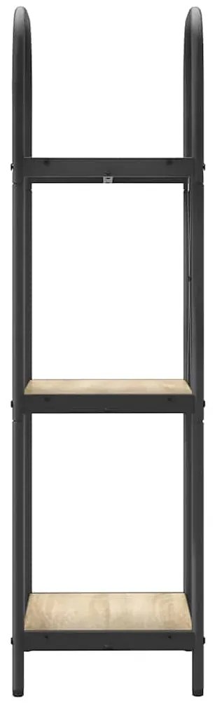 vidaXL Ράφι Βιβλίων Sonoma Δρυς 40 x 30 x 109 εκ Επεξεργασμένο ξύλο