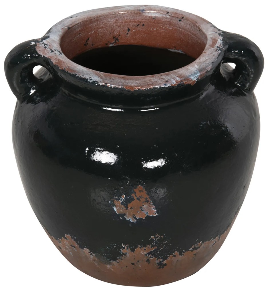 ΔΙΑΚΟΣΜΗΤΙΚΟ ΒΑΖΟ HM4380 ΤΕΡΑΚΟΤΑ ΣΕ ANTIQUE ΠΡΑΣΙΝΗ ΑΠΟΧΡΩΣΗ Φ26Χ26Yεκ.