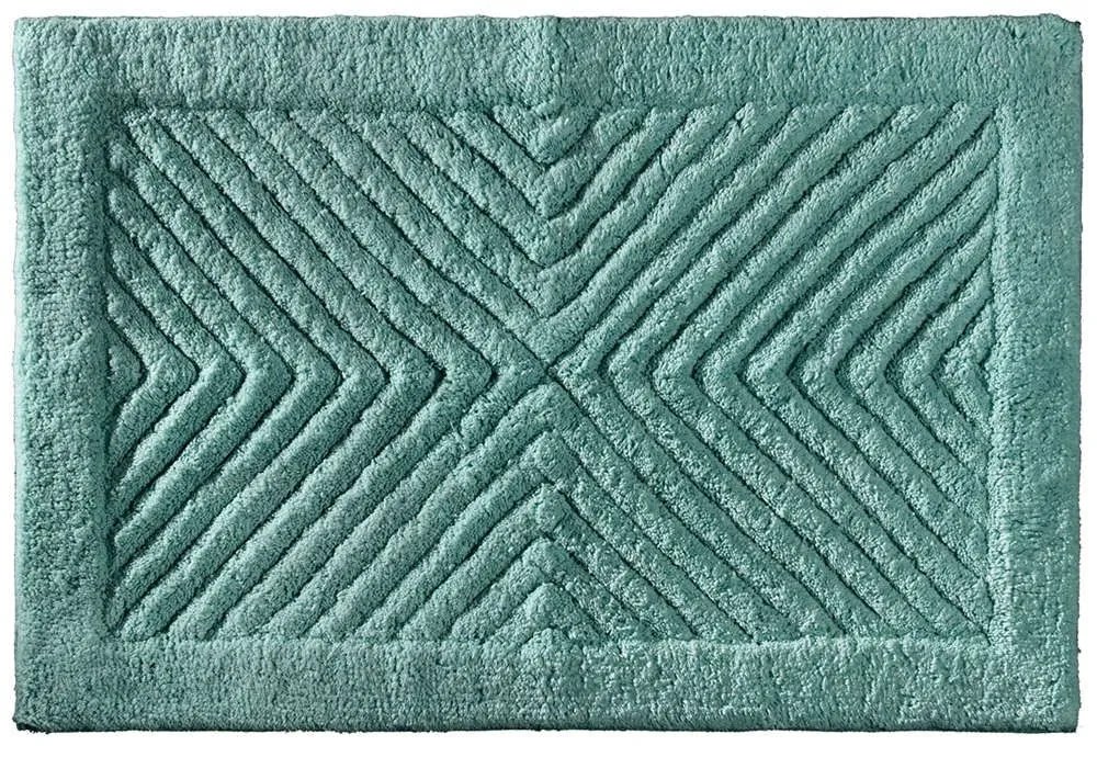 Πατάκι Μπάνιου Mozaik Petrol Guy Laroche 55Χ85 55x85cm 100% Cotton