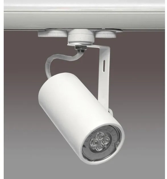 Σποτ - φωτιστικό ράγας LIKA LED GU10 αλουμινίου KT Lighting-7030-03-Μαύρο 7030-03