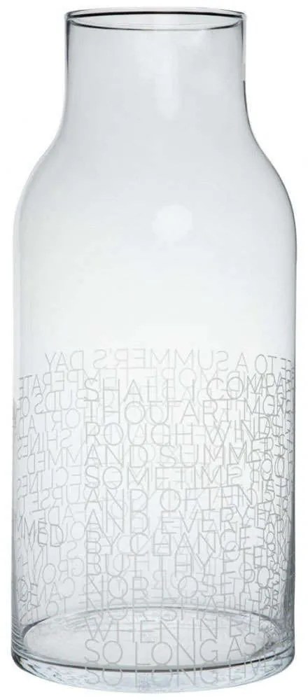 Βάζο Shakespeare Summer's Day LBTRD0014966 Φ22,5x50cm Clear Raeder Glass