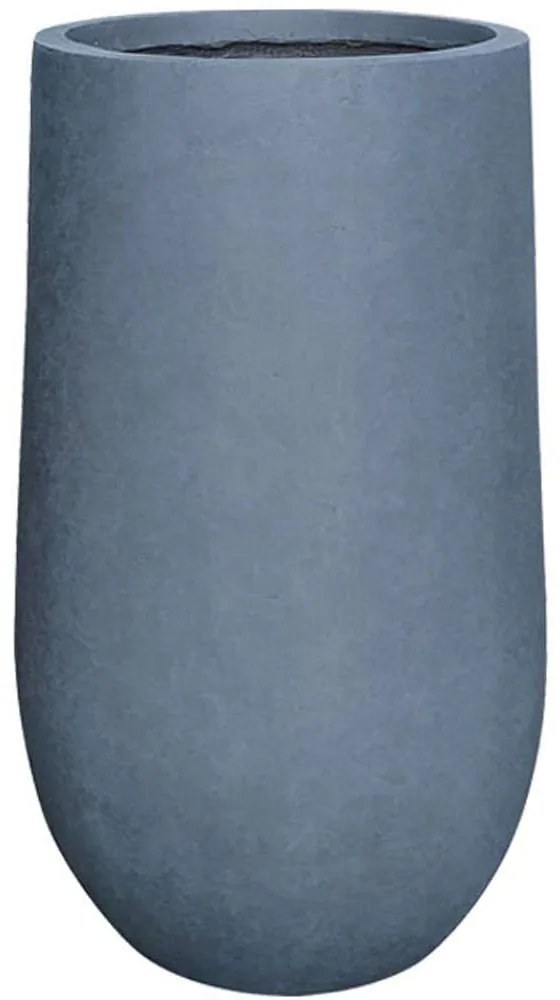 Κασπώ Πήλινο Βαρέλι 06-00-23233-M Φ36x60cm Marble Effect Light Grey Marhome Πηλός