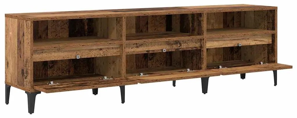 vidaXL Ντουλάπι TV Παλαιό ξύλο 150 x 30 x 44.5 εκ. Επεξεργασμένο ξύλο