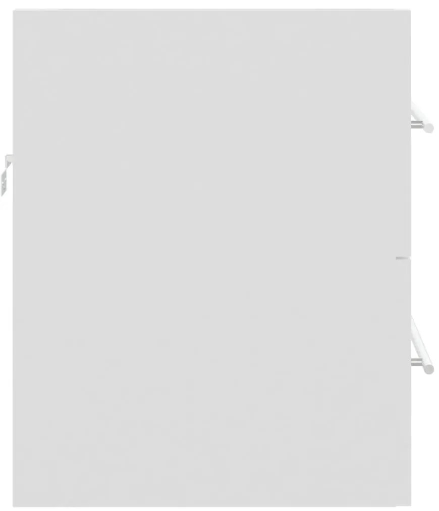 vidaXL Ντουλάπι Νιπτήρα Λευκό 60 x 38,5 x 48 εκ. από Επεξ. Ξύλο