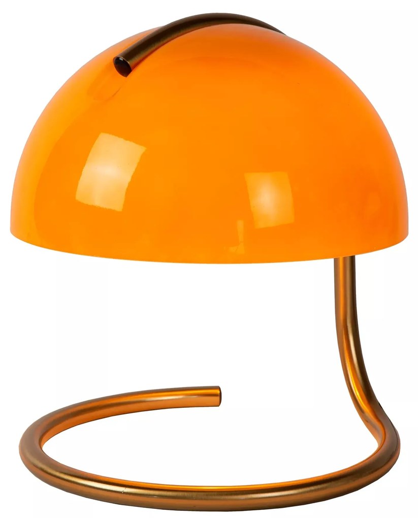 Φωτιστικό Επιτραπέζιο Lucide 46516-01-53 CATO Πορτοκαλί (Orange)|Χρυσό Χρώμα (Gold Coloured)