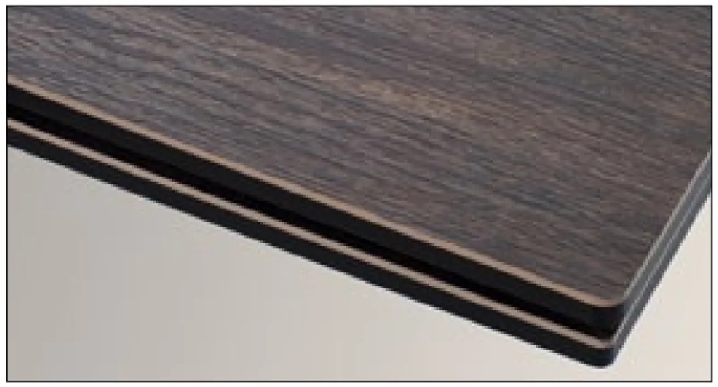 Τραπεζαρία Καφέ Μασίφ 180x90x76
