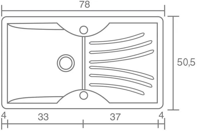 Νεροχύτης Sanitec 327-Granite Celtic Stone