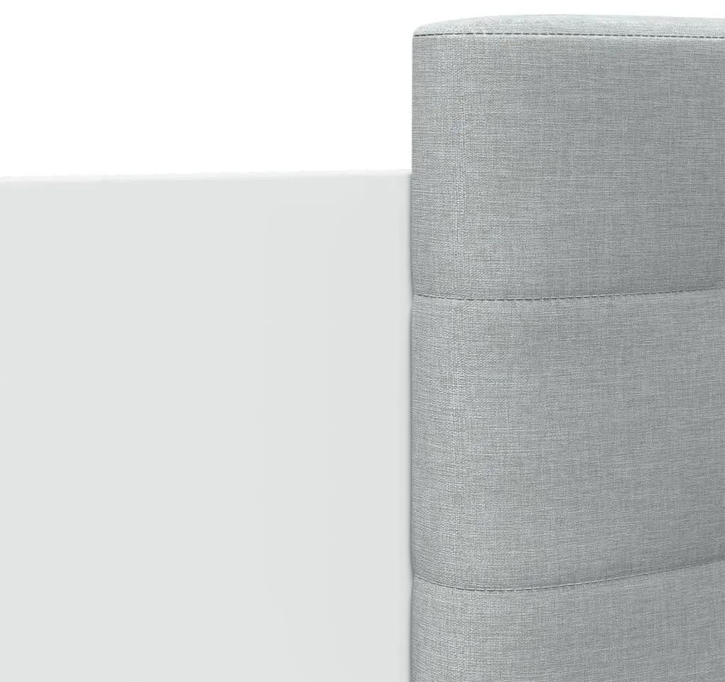 Πλαίσιο Κρεβατιού με Κεφαλάρι Λευκό 75x190 εκ. Επεξ. Ξύλο - Λευκό