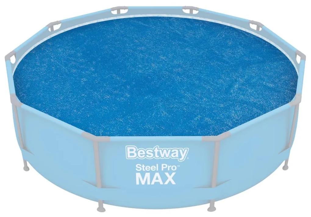 Bestway Κάλυμμα Πισίνας Ηλιακό Flowclear 305 εκ. - Μπλε