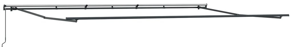 vidaXL Τέντα Χειροκίνητη Ανασυρόμενη Μπεζ 600x300 cm