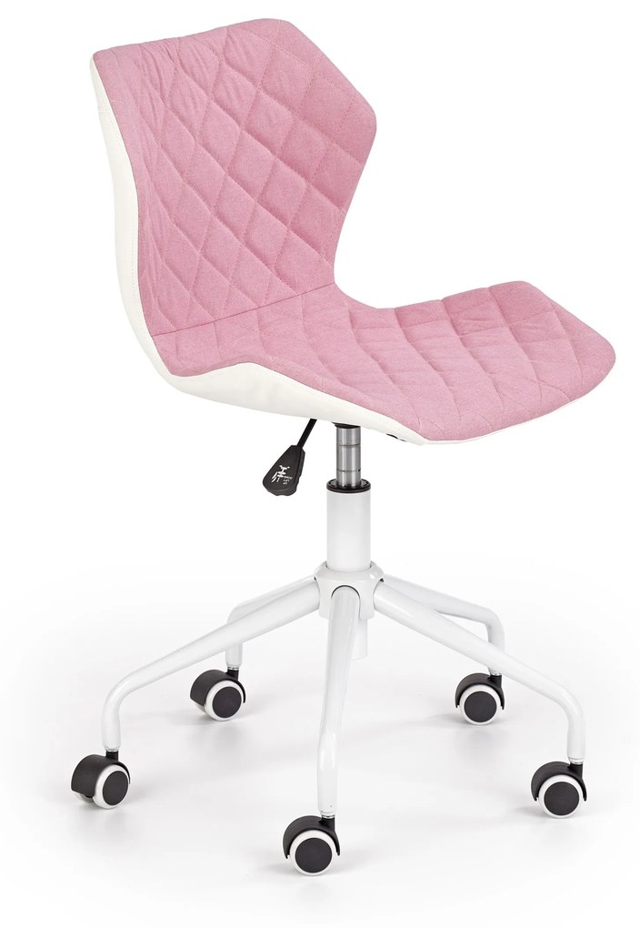 MATRIX 3 children chair, color: pink / white DIOMMI V-CH-MATRIX_3-FOT-J.RÓŻOWY