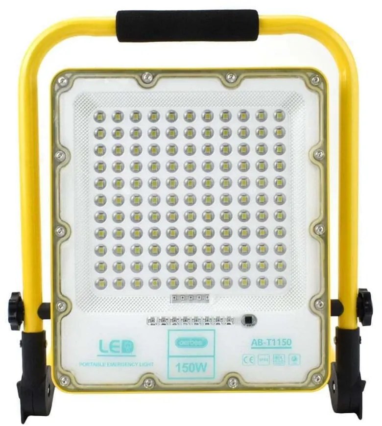 Στεγανός Προβολέας IP66 Ισχύος 150W με Ψυχρό Λευκό Φως AB-T1150