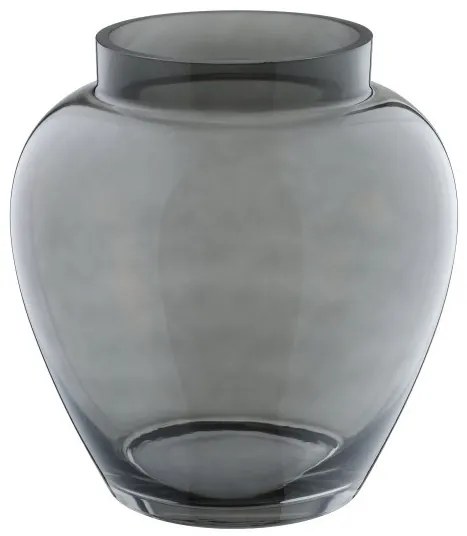 Βάζο Γυάλινο Γκρι Διάφανο Φ22cm Asindro 421211 Eglo 421211