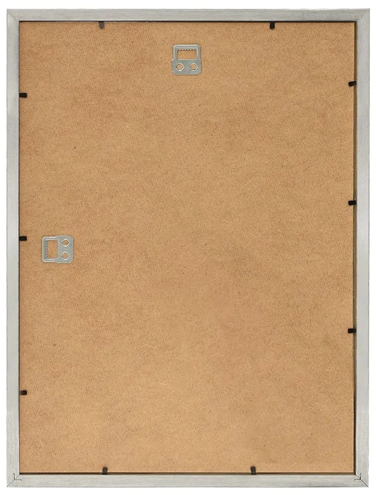 vidaXL Κορνίζες Κολάζ για Τοίχο 5 τεμ. Ασημί 40 x 50 εκ. MDF