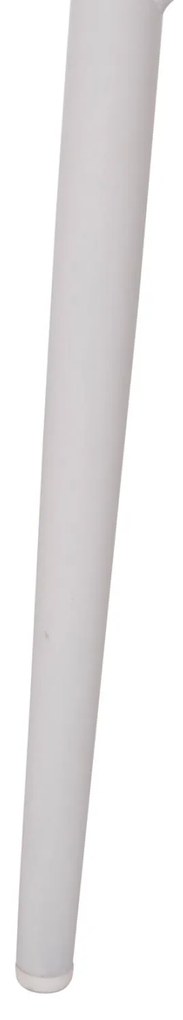 Καρέκλα LYNN C6267.02 Αλουμινίου Λευκή με P.E. Rattan Φυσικό 57x61x79Υ εκ. 57x61x79 εκ.