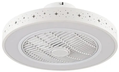 Ανεμιστήρας Οροφής LED 36W Λευκό 3CCT Almanor 101000410 Inlight-101000410-Λευκό 101000410