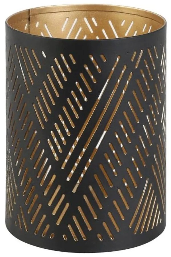 Φαναράκι Subic 422004 7,5x10cm Black-Gold Eglo Ατσάλι