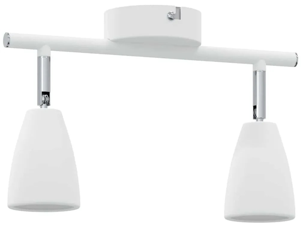 vidaXL Σποτ οροφής Λευκό 25.5 x 8 x 15.5 εκ. Ατσάλι