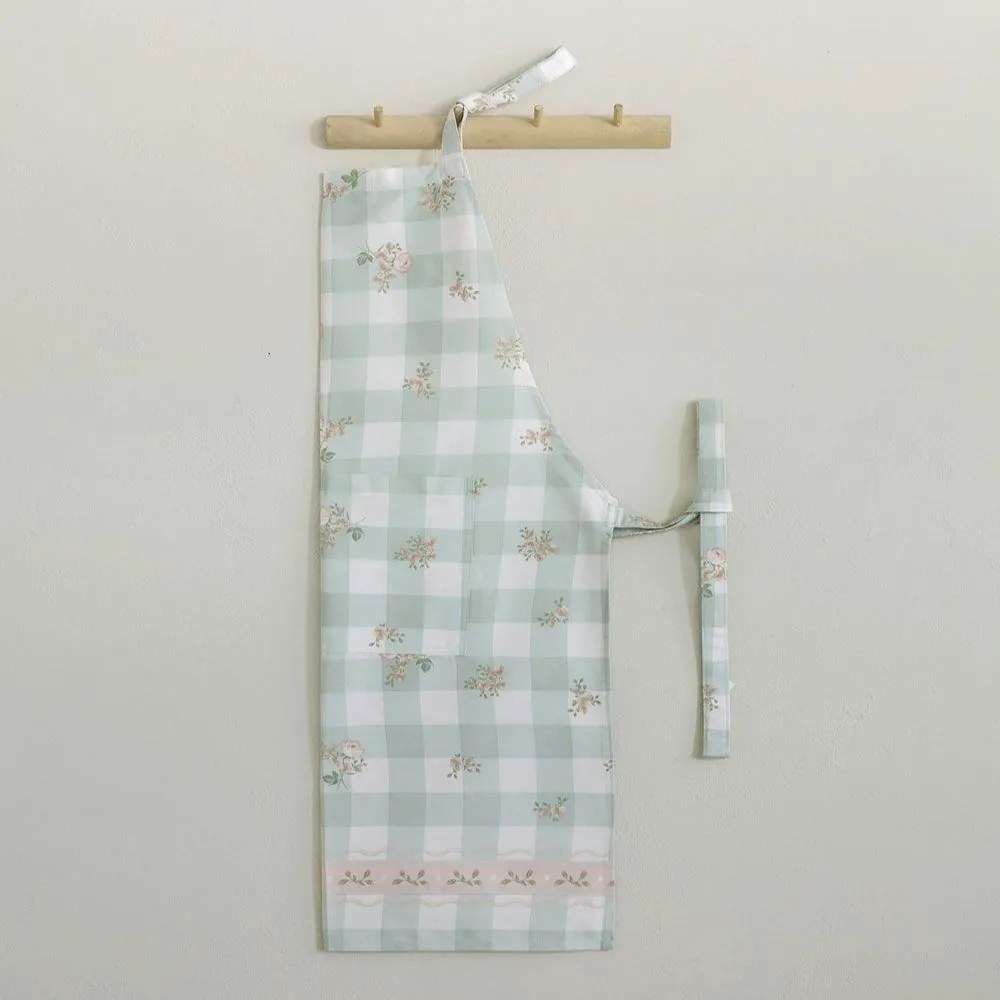 Ποδιά Κουζίνας Iris One Size Mint Nima 100% Cotton