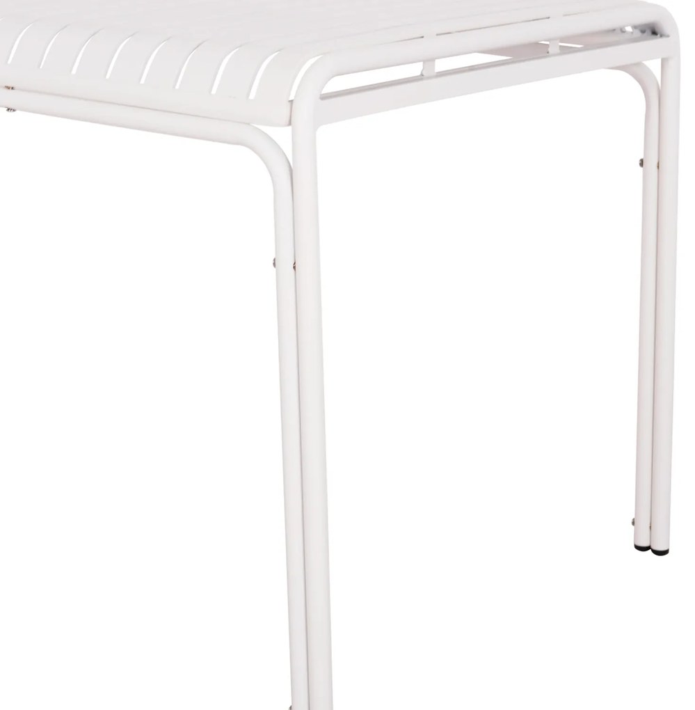 ΤΡΑΠΕΖΙ ΑΛΟΥΜΙΝΙΟΥ RACHEL HM6339.02 ΛΕΥΚΟ 150x80x75Υεκ.