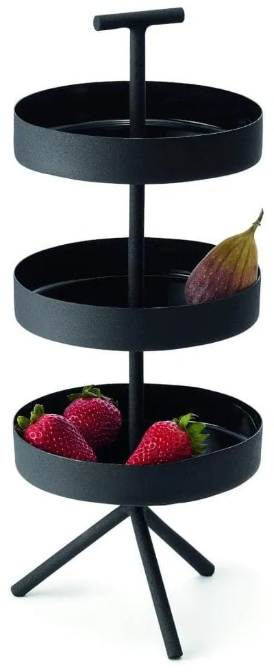 Ορντερβιέρα 3 Θέσεων Felix 238036 15x15x38cm Black Philippi Aluminium