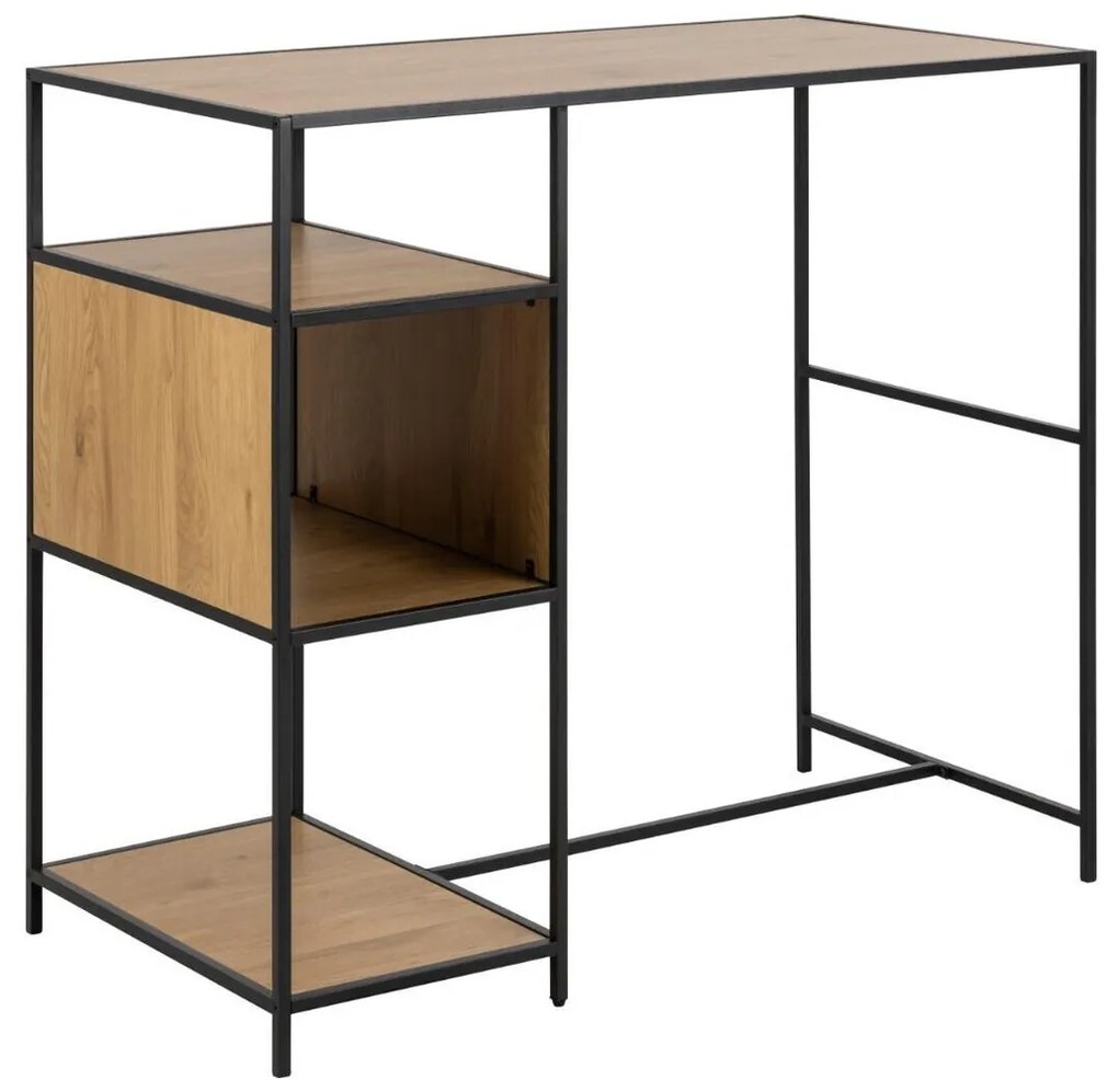 Σετ τραπεζαρίας Oakland 665, 105x60x120cm, Αριθμός θέσεων: 2, Γωνιακό, Στυλ: Βιομηχανικό | Epipla1.gr