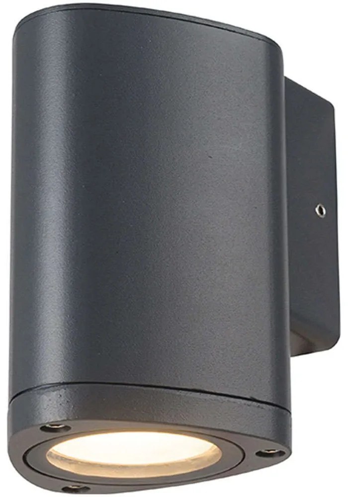 Φωτιστικό Τοίχου - Απλίκα Albi LG2981G 10,2x8x12cm Led 150lm 3W 3000K Dark Grey Aca