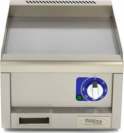 Commercial Grade Griddle - Smooth - Single Unit - 60cm Deep - Electric