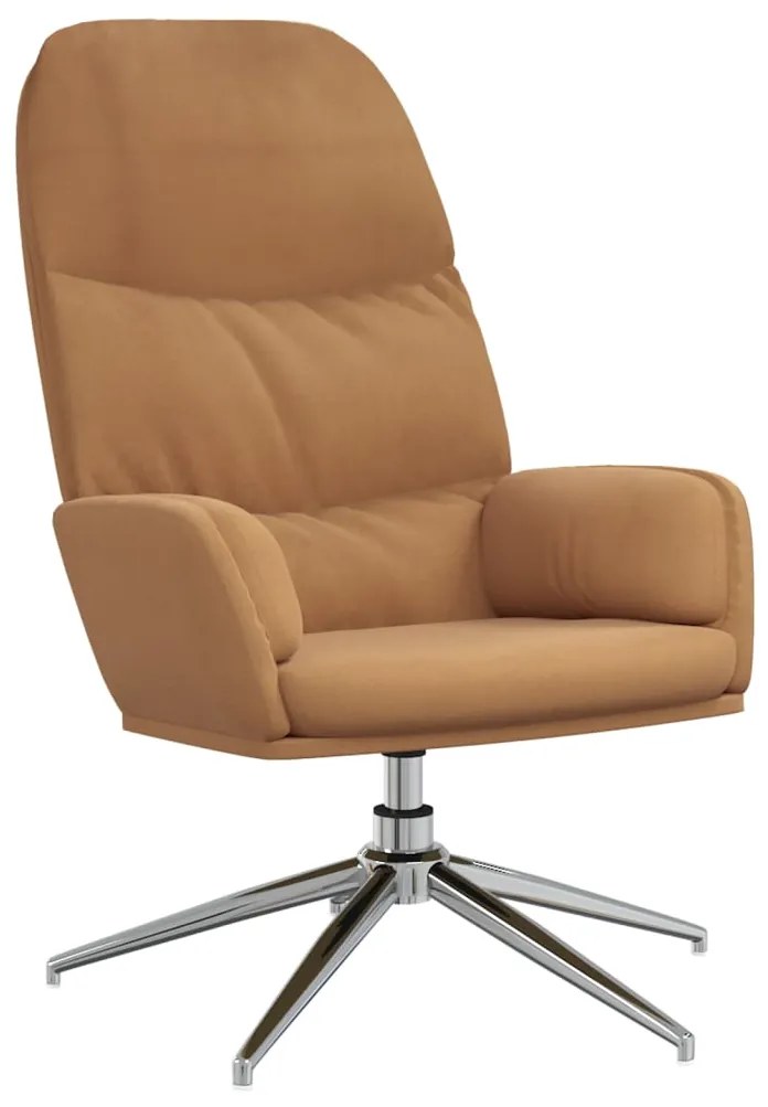 vidaXL Πολυθρόνα Relax Taupe από Συνθετικό Καστόρι