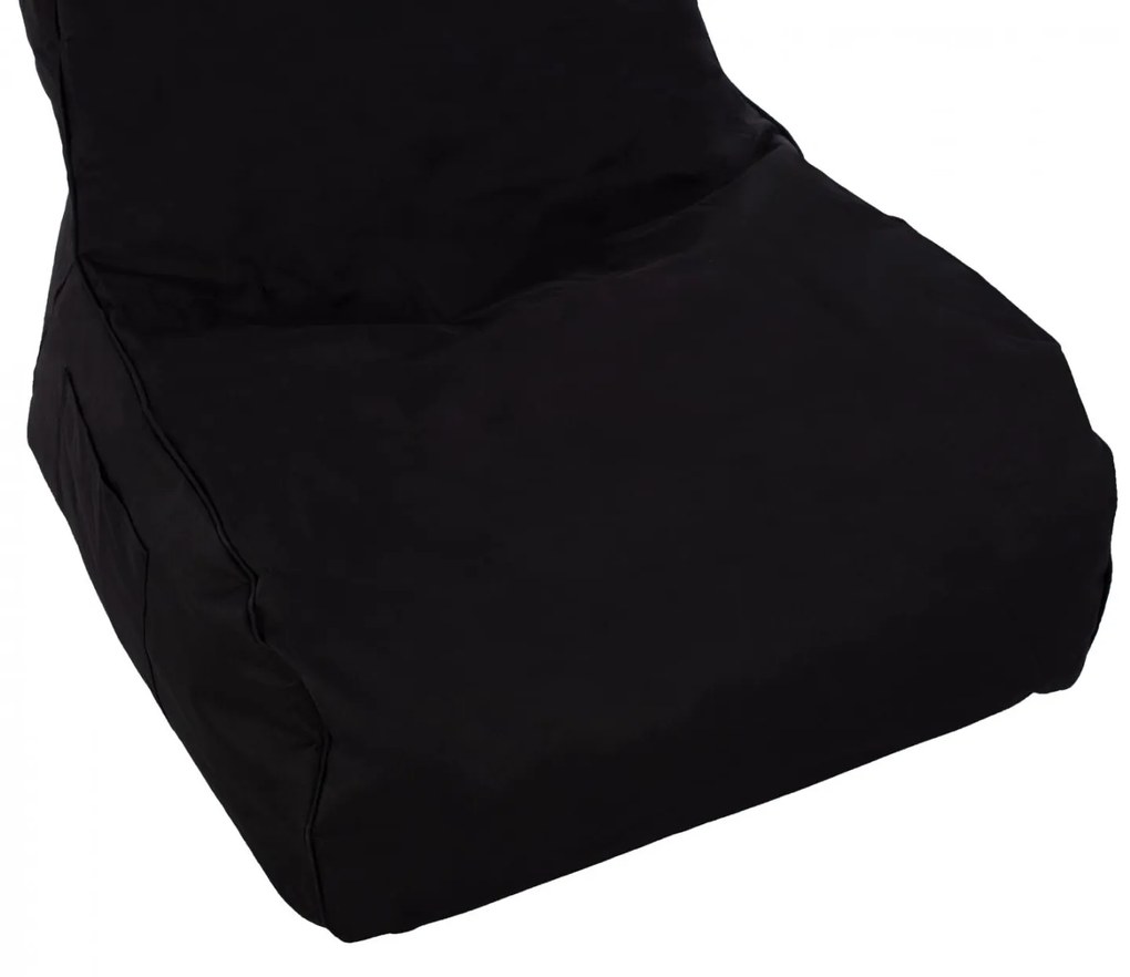 Πουφ - Πολυθρόνα CLOUD Αδιάβροχο σε Μαύρο με UV PROTECTION 81x78x73εκ. 81x78x73 εκ.
