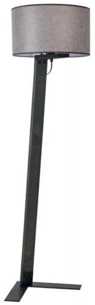 Φωτιστικό Δαπέδου ξύλο/αμπαζούρ Ε27 6420/40 Arkolight-6420-4/40-Γκρι 6420-4/40