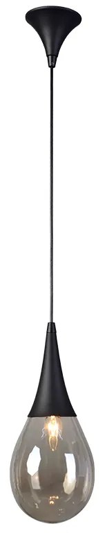 Φωτιστικό Κρεμαστο Aca OD53421BK ATENA Μαύρο Ματ (Black Mat)