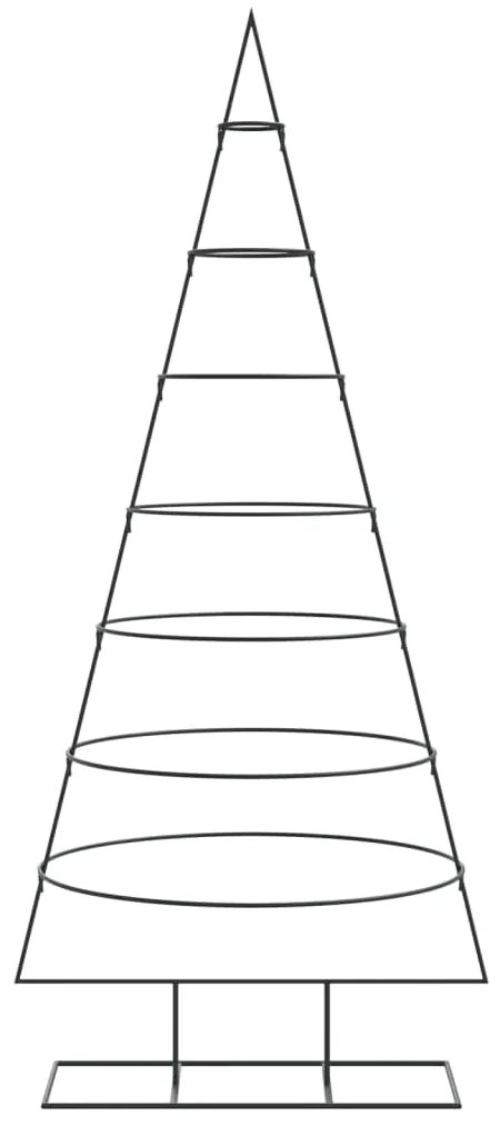 vidaXL Χριστουγεννιάτικο Δέντρο Διακοσμητικό Μαύρο 180 εκ.