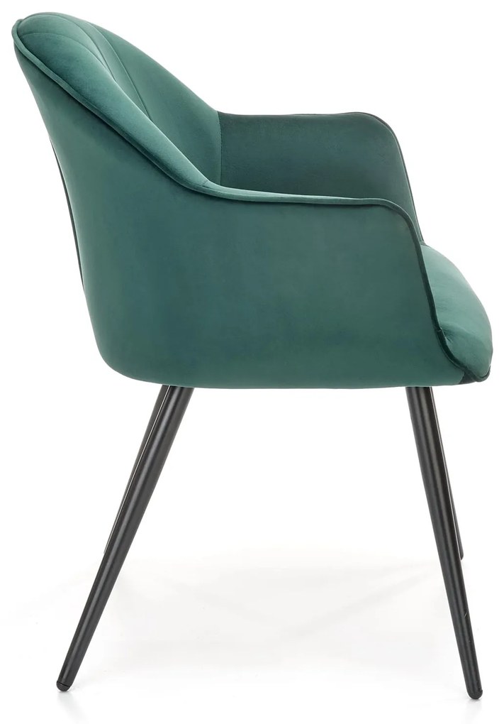 K468 chair dark green DIOMMI V-CH-K/468-KR-C.ZIELONY