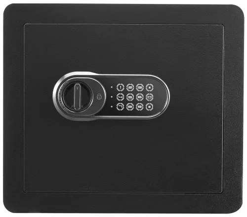 VEVOR Safe, 1.2 Cubic Feet Home Safe, Steel Security Safe with Digital Keypad and 2 Keys, Cabinet Safe with Fire-proof Bag, Protect Cash, Gold, Jewelry, Documents for Home, Hotel, 15.8x11.8x13.8 inche