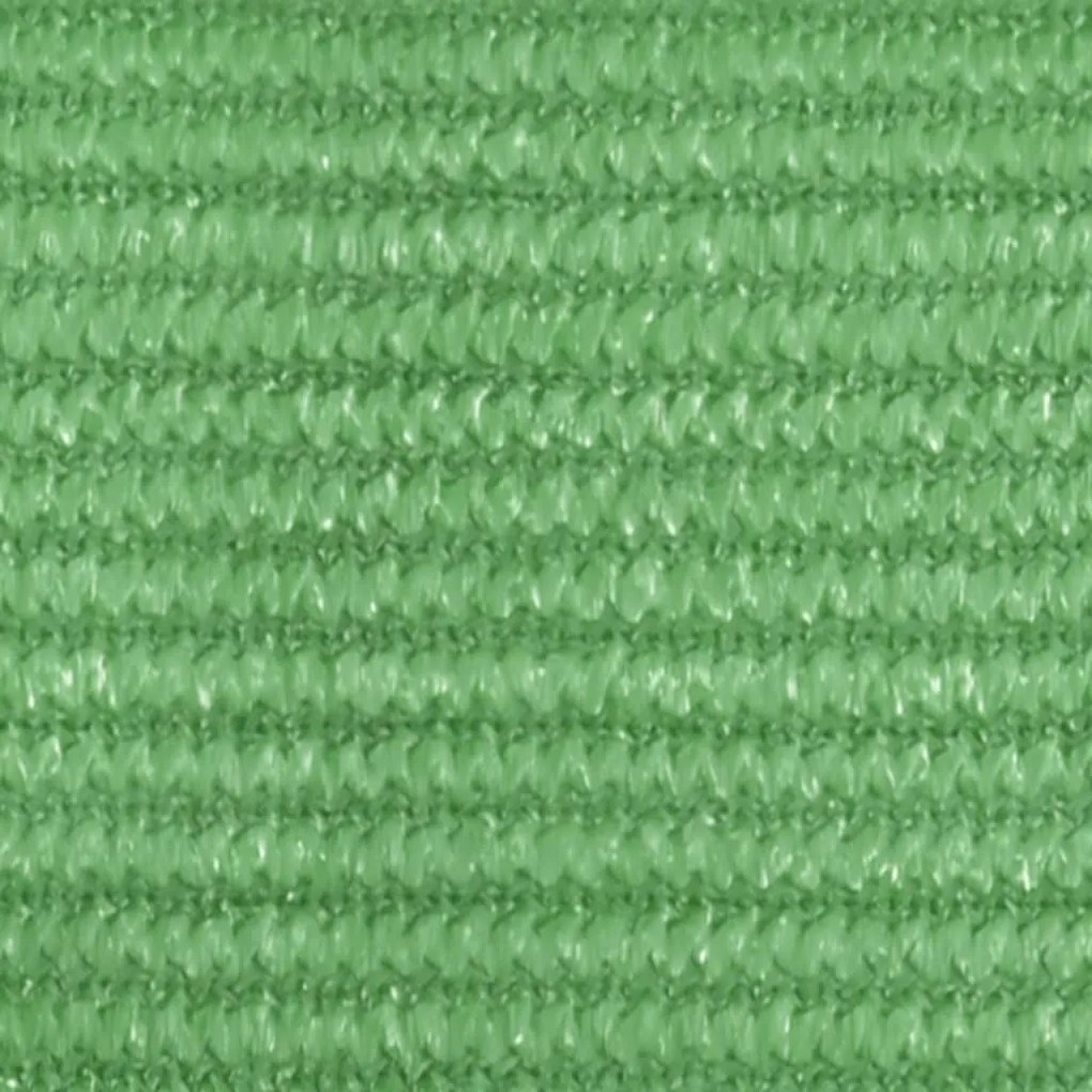 vidaXL Πανί Σκίασης Ανοιχτό Πράσινο 3,5 x 5 μ. από HDPE 160 γρ./μ²