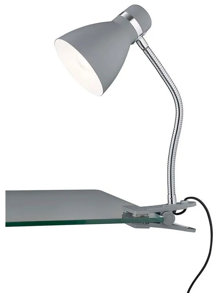 Φωτιστικό Γραφείου Harvey R20731287 E27 11x36cm Titanium RL Lighting