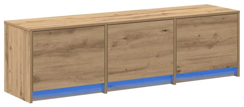 vidaXL Έπιπλο Τηλεόρασης με συρτάρι artisan δρυς 140 x 34 x 40 εκ