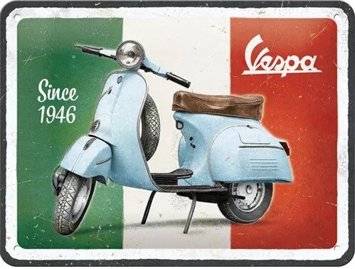 Μεταλλική πινακίδα Vespa - 1946